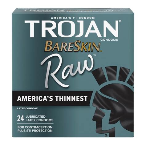 trojan bareskin raw thickness